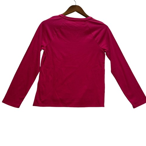 Athletic Works Chase The Dream Pink Long Sleeve T Shirt Girls Size XL 14/16 New - Picture 5 of 9