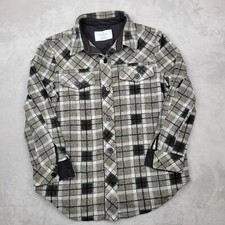 Camisa Empyre Mujer Mediana Abotonada Franela Blusa Top Cazadora Manta Adulto M