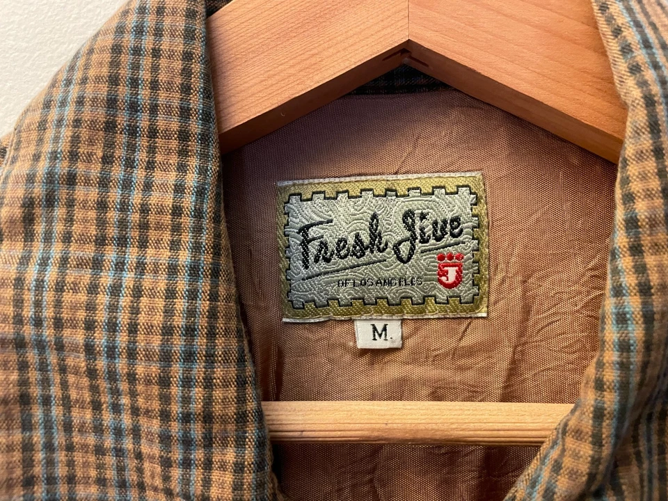 Jaqueta Fresh Jive Vintage Anos 90 Fabricada nos EUA - Imagem 2 de 4