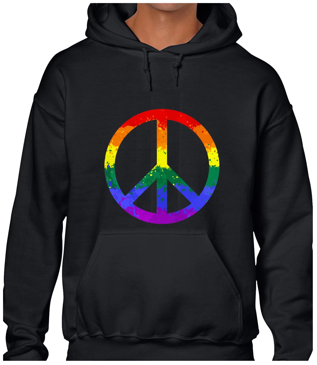 Lesbian top flag hoodie