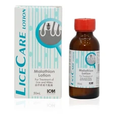 Icm Pharma Singapore Anti  Lice Nit Mite Parasite Malathion Lotion 50Ml
