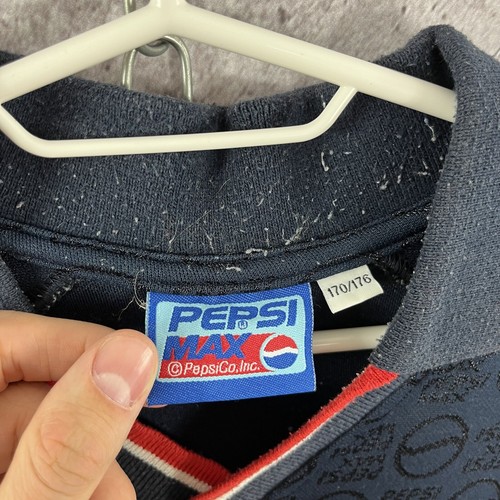 Vintage 90’s Pepsi Co Max Polo Jersey Very Rare Size Small S - Picture 12 of 15