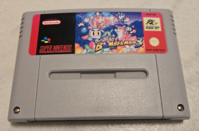Bomberman 3 SNES Spiel