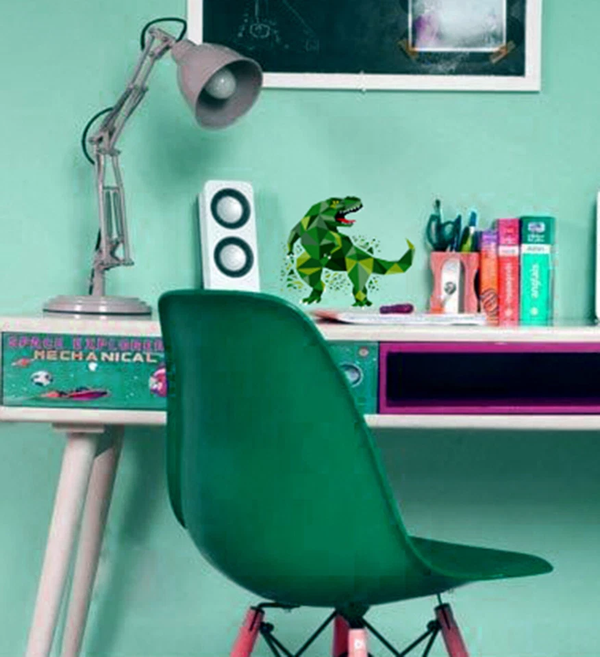 Dinosaur Sticker, Rex Decal, Polygonal Animal Home Decor, Dinosaur Wall Art - Image 4 of 4