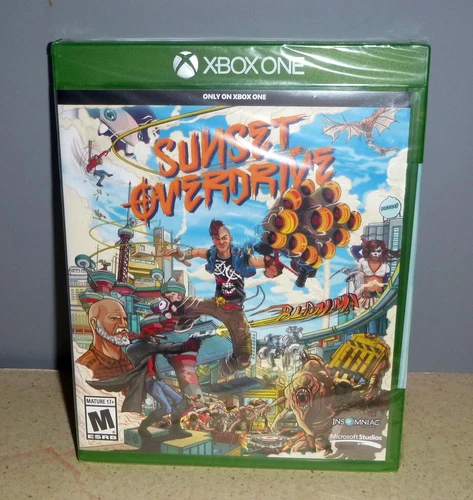 XBOX ONE SUNSET OVERDRIVE Video Game M Rated New Sealed Unused