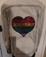 New Denim Jacket Customised Upcycled