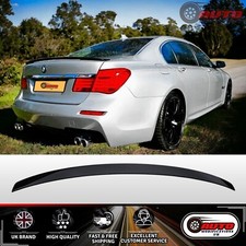 BMW 7 Series F01 F02 Rear Boot Spoiler Wing Lip Gloss Black M Performance 08-15