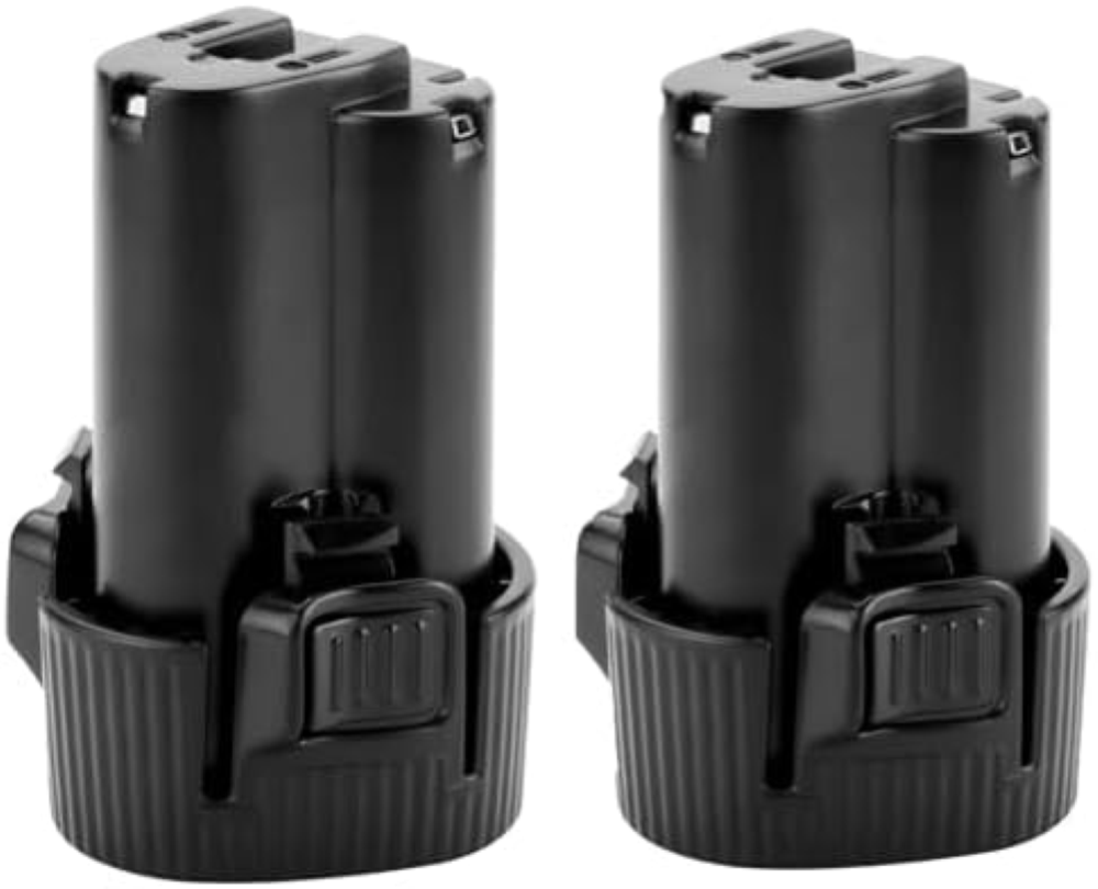 2X Shentec Li-ion 10.8V-12V 3000mAh compatibile con Makita Batteria BL1013 BL101