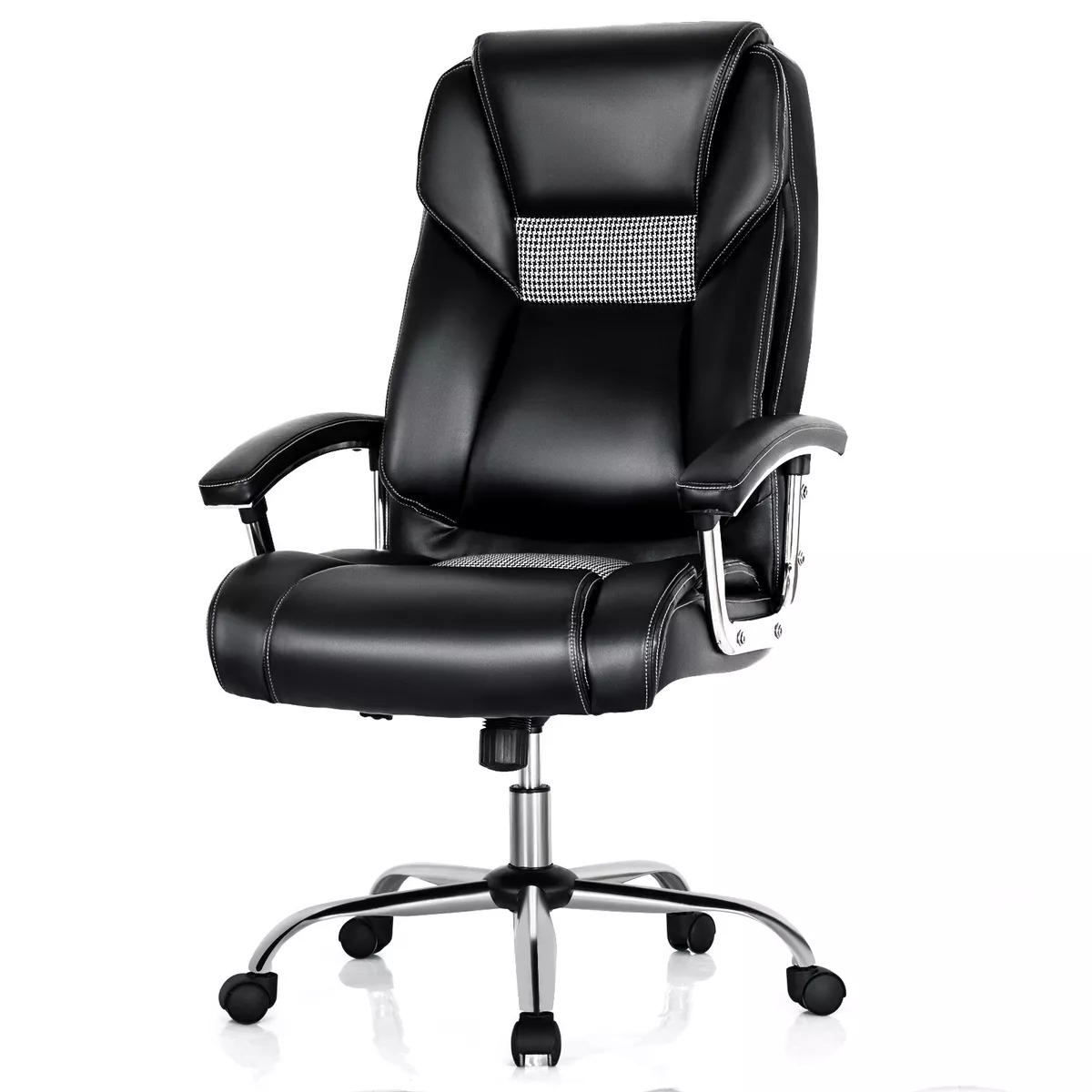 Comfortable rolling sales desk chair