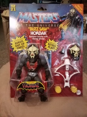 Mattel Masters of The Universe Buzz Saw Hordak Action Figure Set