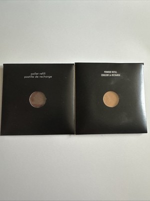 2 Private Label Eyeshadow Refills   Matte Camel & Shimmer Bronze   New in Sleeve