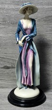 The Leonardo Collection By Annie Rowe Elegant Woman With A Hat, Resin Figurine