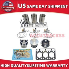 Overhaul Rebuild Kit For Kubota D1301 Engine L295f L295dt L305dt Tractor