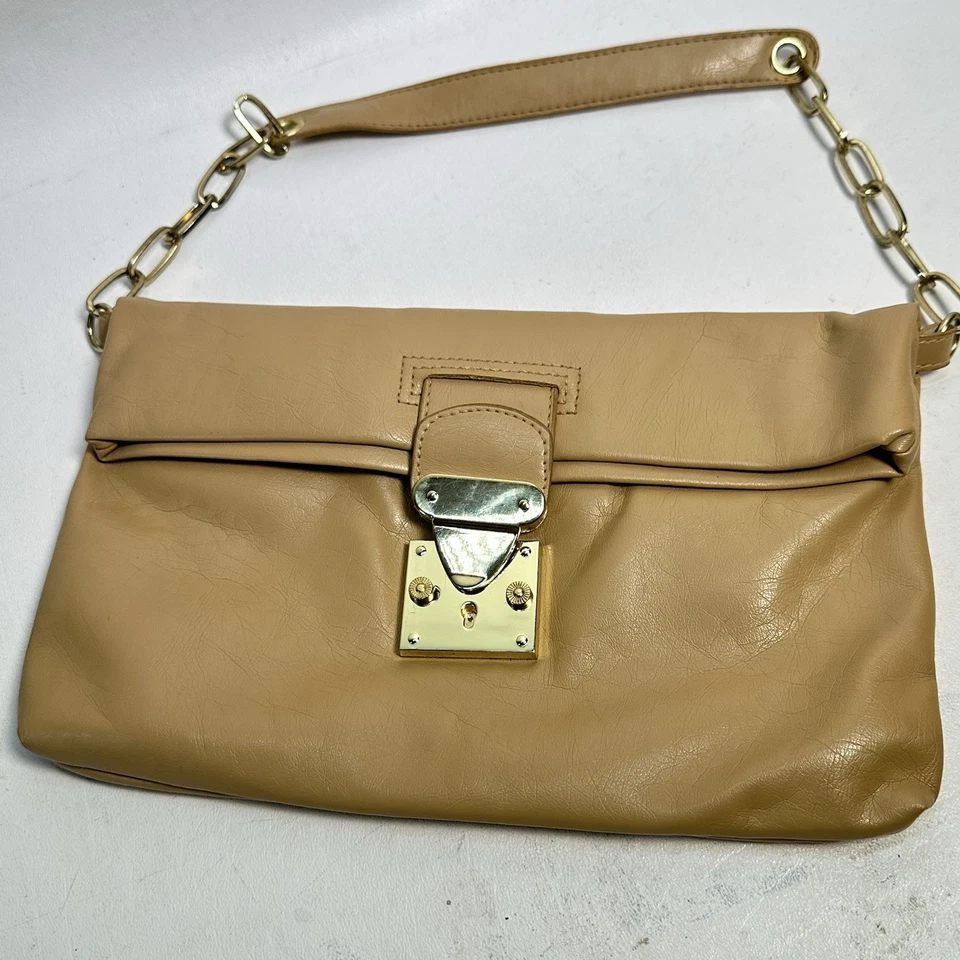 Bolso de mano Metro 7 Satchel para mujer S color tostado caramelo imitación cuero Foto 2 de 4