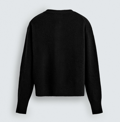 Zara x Harry Lambert x Disney Mickey Mouse Patch Cardigan Black L