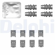 ORIGINAL® Delphi Zubehörsatz, Scheibenbremsbelag Vorne, Hinten für Opel ASTRA