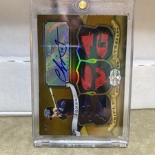 2009 Topps Triple Threads Chipper Jones Auto Patch Jersey Relic 8/9