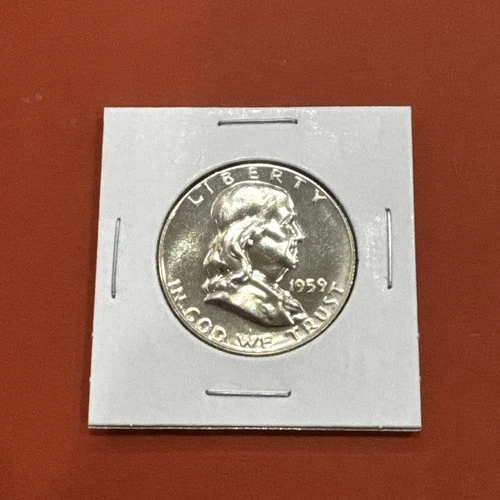 1959 Ben Franklin Proof Half Dollar