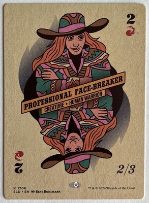 Professional Face-Breaker - Secret Lair N/M #1706 NON-FOIL