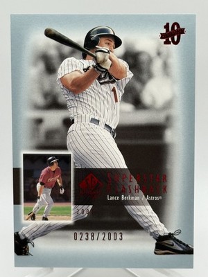 Lance Berkman 2003 SP Authentic Superstar Flashback #SF29 /2003 Insert Z1