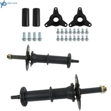 40" Rear Axle Kit  3 Stud Hub  for 6"  7" wheels For Go Kart Golf Cart ATV