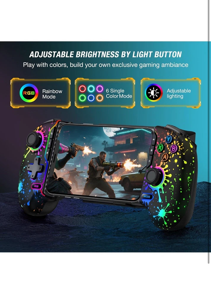 CYOYPPY Mobile Game Controller for iPhone/Android,Gaming Controller - Image 4 of 4