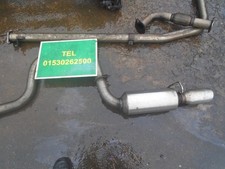 FORD MONDEO MK3 05 TO 07 DIESEL COBRA STAINLESS EXHAUST MIDDLE PIPE  BACK BOX