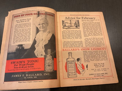 Vintage~Dr. Herrick's Advice Pat’s Drug Store Madisonville KY Medical. 44DX - Foto 5 di 8