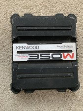 KENWOOD KAC-5203 CAR 2-CHANNEL BRIDGEABLE AMPLIFIER UNTESTED