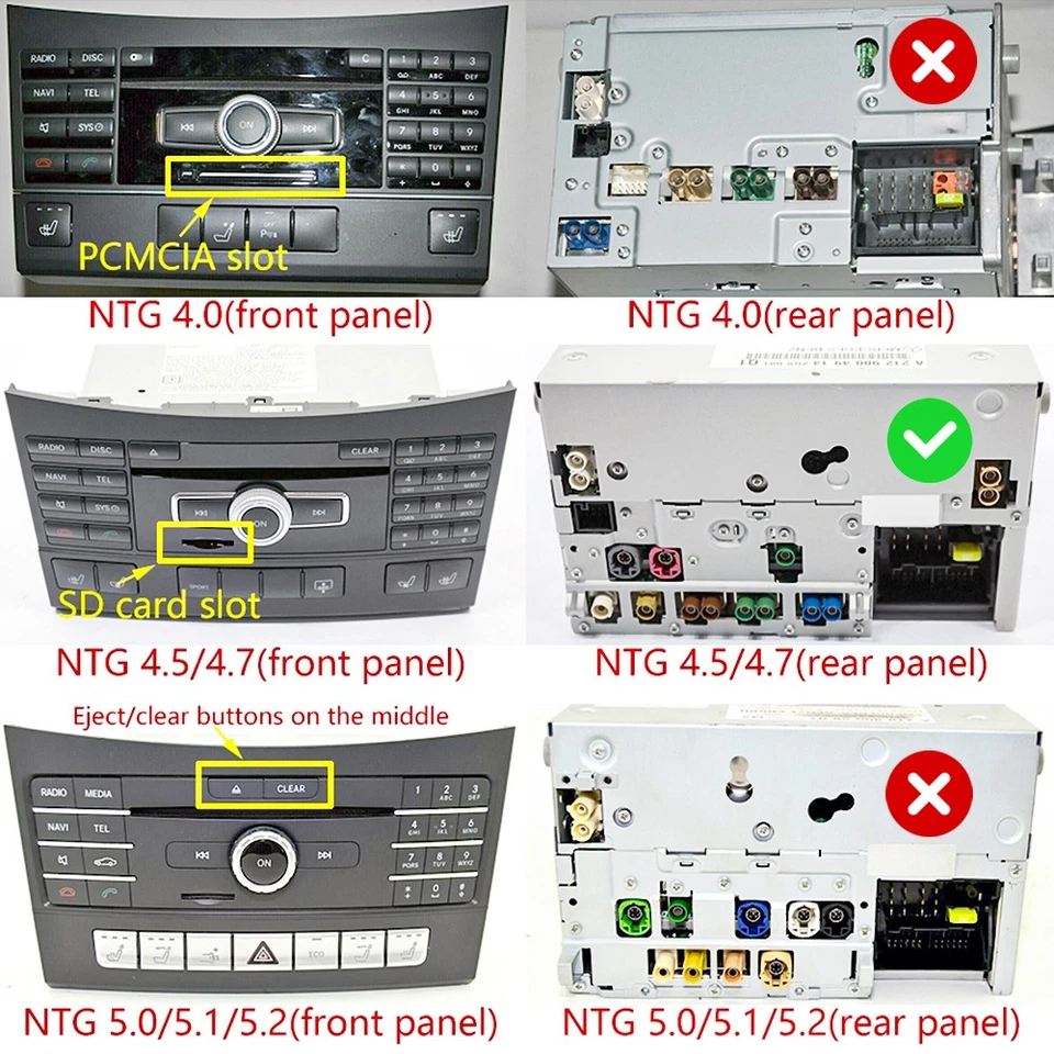 12.3" Stereo Screen CarPlay Android Auto GPS Navi Headunit for CLA C117 2013-15 - Image 2 of 4