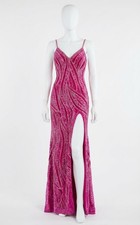 Jovani Sequined Sheath Prom Gown Size 8