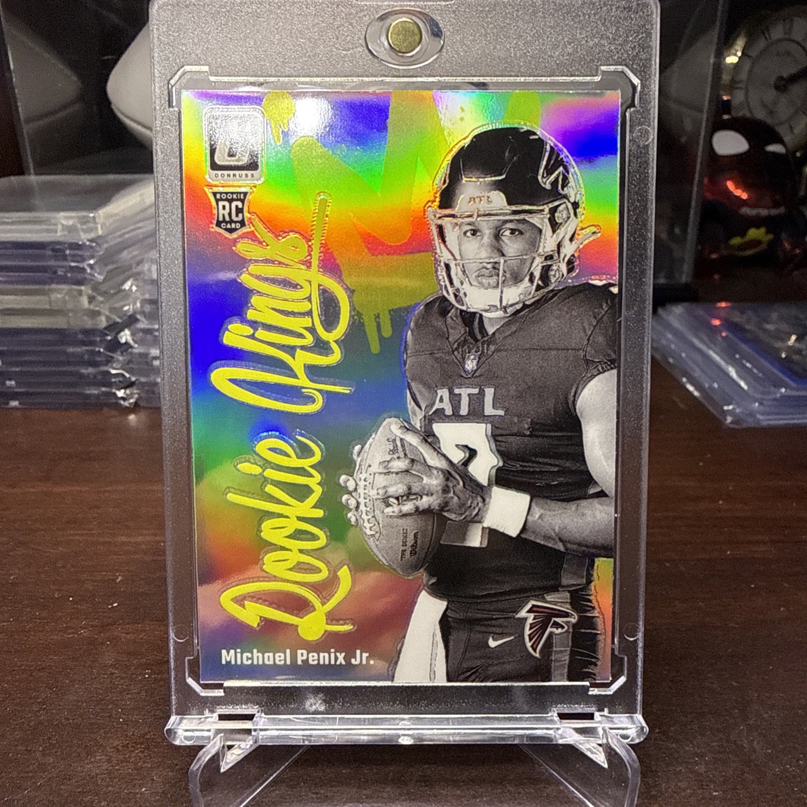 2024 Donruss Optic ROOKIE KINGS Michael Penix Jr Case Hit!!! Mint!!!