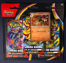 Chaos Rising 3-Pack Blister ME04 Pokemon TCG Charmeleon 