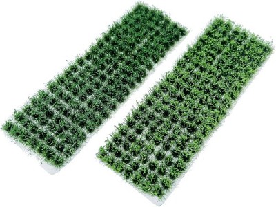 2 Farben Static Grass Tuft für Tabletop Spiele & Modelleisenbahnen