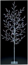 1.5m 72 White LED Red Berry and Beads Christmas Tree - PREMIER