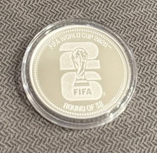 2026 FIFA World Cup VIP Hospitality Gift - Commemorative SILVER Coin Round Of 32