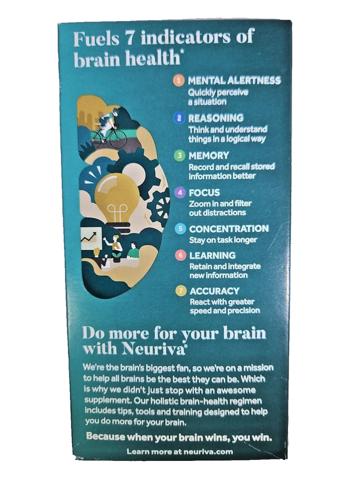 Neuriva Ultra Brain Health For Mental Alertness, Starter Pack (14 Caps) Exp 3/26 - Image 3 of 4