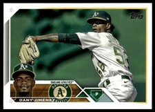 2023 Topps #164 Dany Jimenez