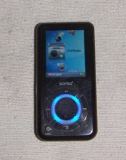 SanDisk Sansa e250 (2GB) Digital Media MP3 Player Black. Works great, good cond.