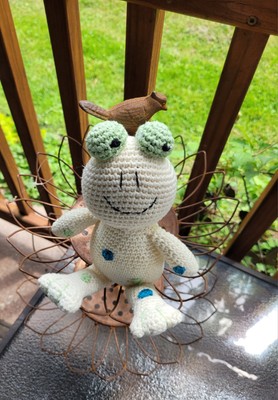 2006 Frog Animal Adventure Crochet Plush Rare Stuffed Animal 
