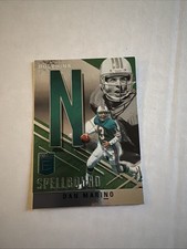 2021 Panini Donruss Elite - Spellbound Dan Marino #S-N Green