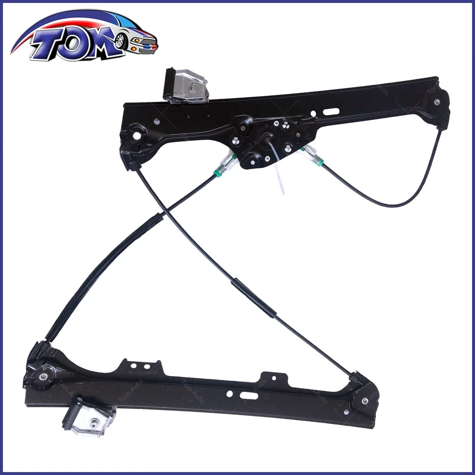 Front Left Power Window Regulator For 04-10 BMW 525i 530i 535i 545i 550i M5 Foto 4 de 4
