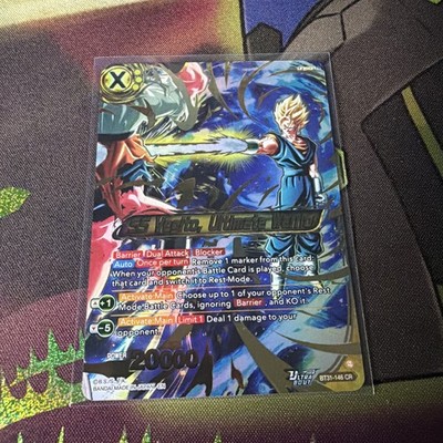 Dragon Ball Super Card Game TCG SS Vegito, Ultimate Warrior CR