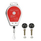 6.6-11lbs Retractable Spring Balancer 4.4 Feet Adjustable Spring Tool Silver
