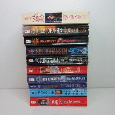 Lot of 10 Iris Johansen Paperback Books