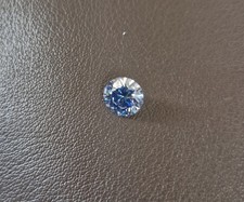 3 Carat Round Cut Blue Lab Grown Diamond VVS1 Fancy Color Loose Diamonds