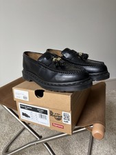 Dr. Martens Penton TSL SUPREME Men's Black Leather Tassel Loafer US 8