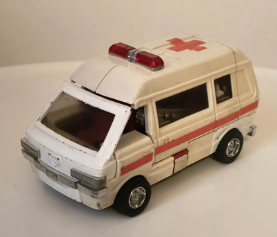 DIACLONE TRANSFORMER TRANSFORMERS G1 AUTOBOT RATSCHE KRANKENWAGEN TAKARA 80-82 JAPAN