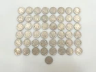 Lot of 49 Dateless Buffalo Nickels - Vintage Indian Head 5c Coins - Bulk