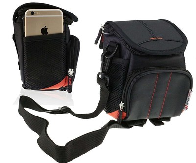 Navitech Black Camera Bag For Sony Alpha 6100 APS-C Hybrid Digital Camera
